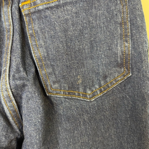 ABERCROMBIE ‘90s Straight Ultra High Rise Dark Wash Curve Love 0 Regular - Picture 8 of 8